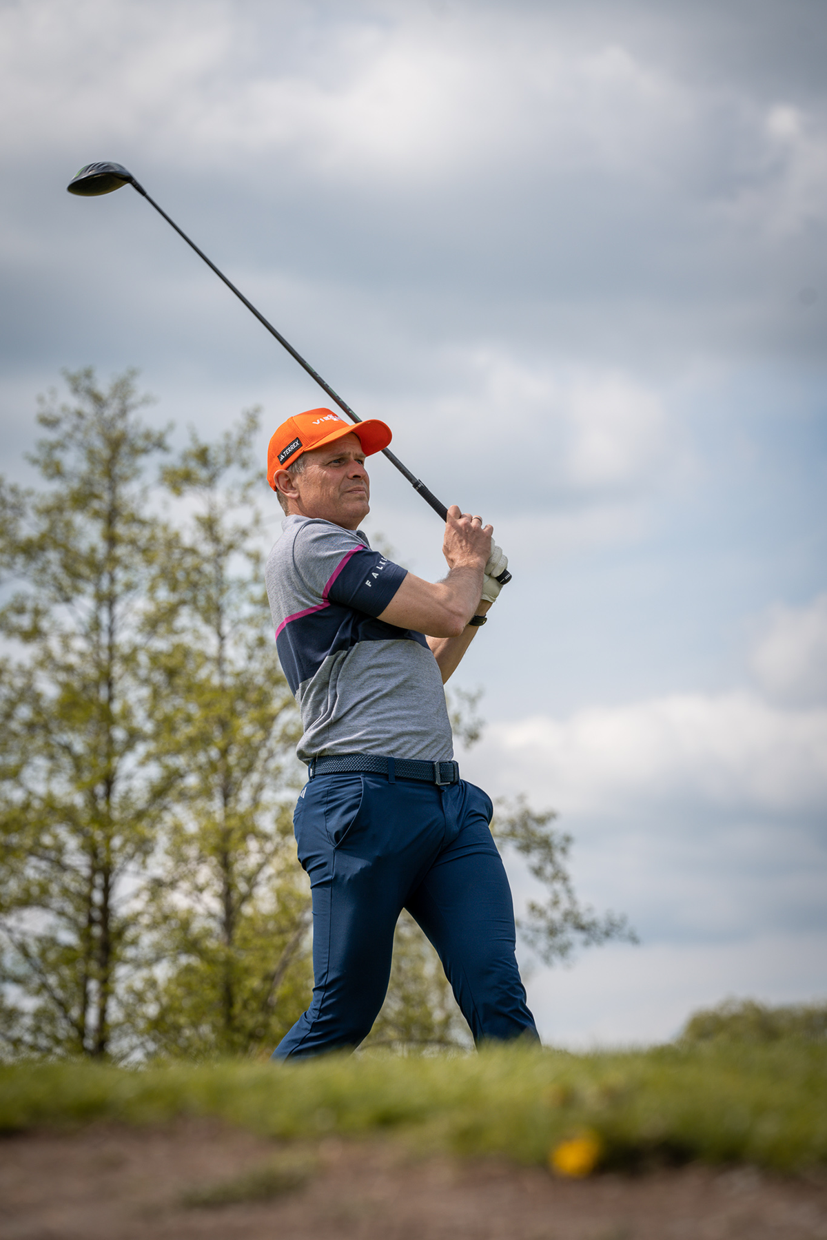 Abschlag von Tobias Angerer