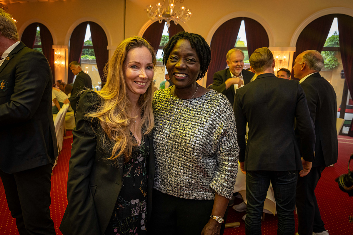 Julia Fleschenberg & Dr. Auma Obama