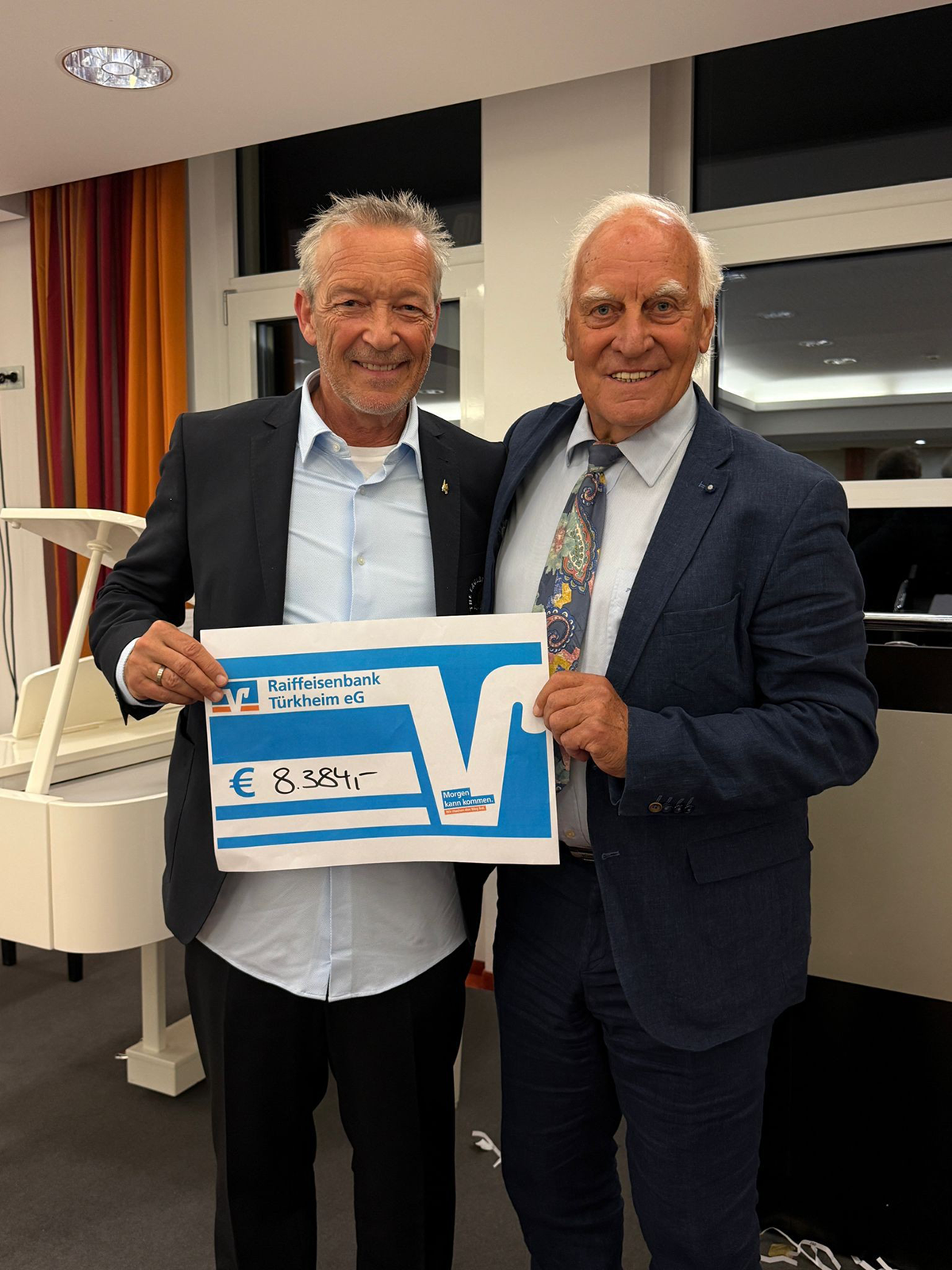 Michael Roll mit Franz Roth