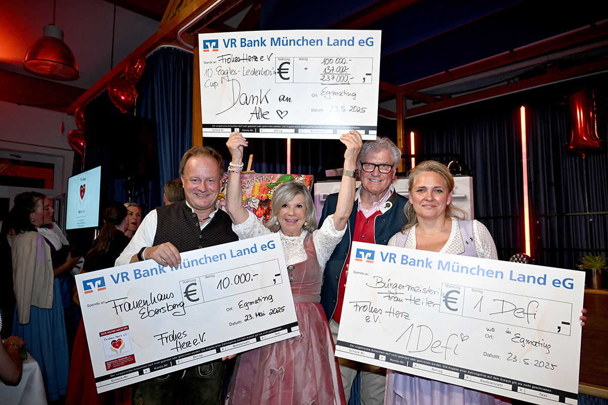 Spendenscheckübergabe