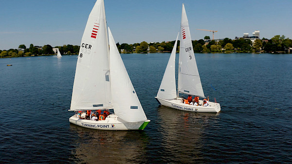 EAGLES Segel Experience zugunsten der Turning Point Stiftung