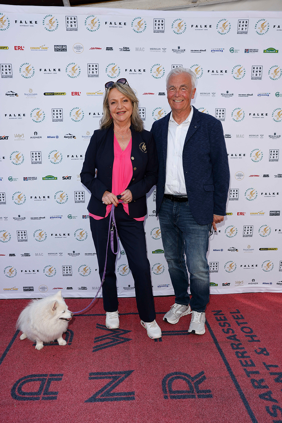 Moderatorin Marianne Kreuzer & Peter Samer