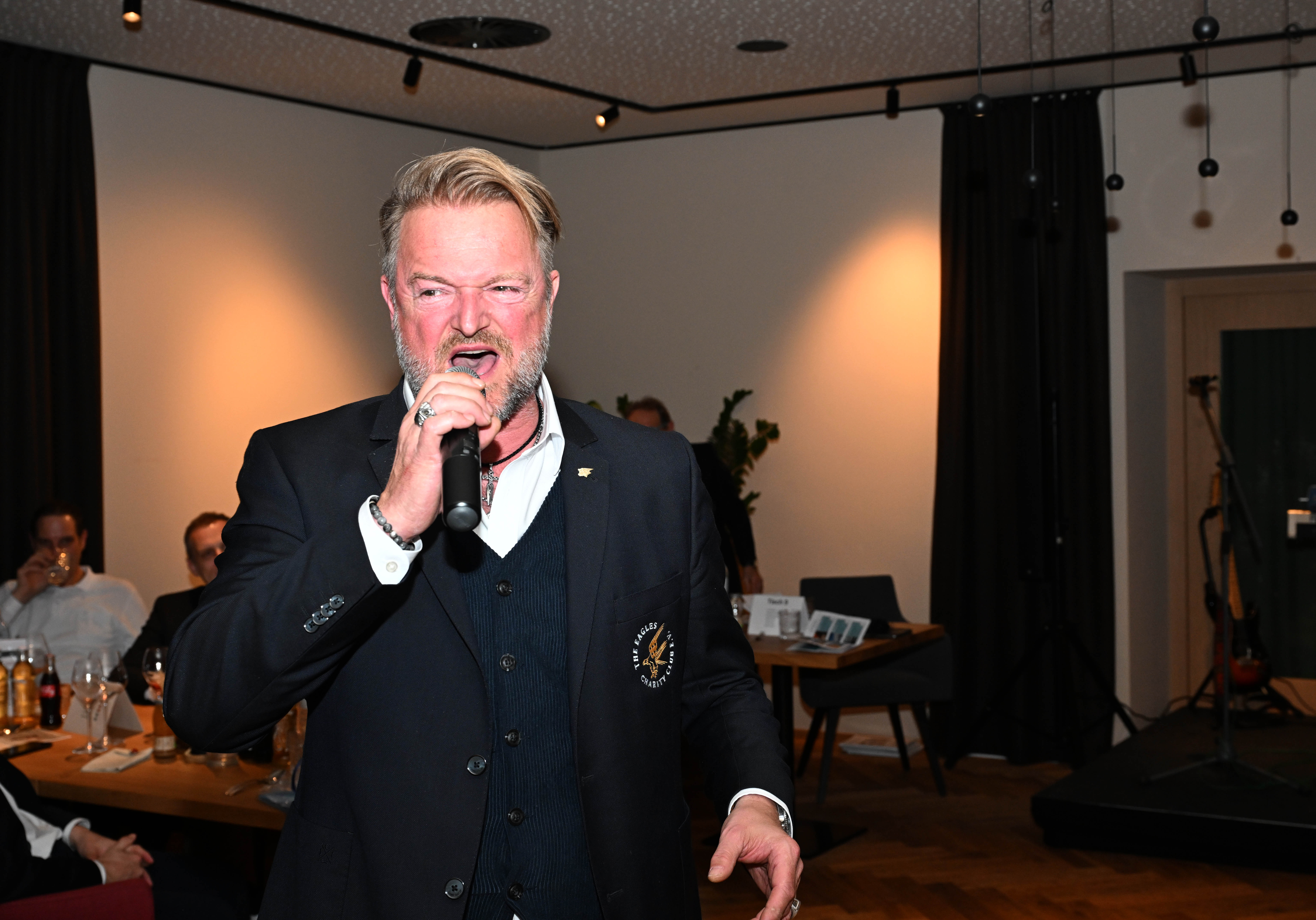 Istok Kespret zeigte sein Stimmtalent