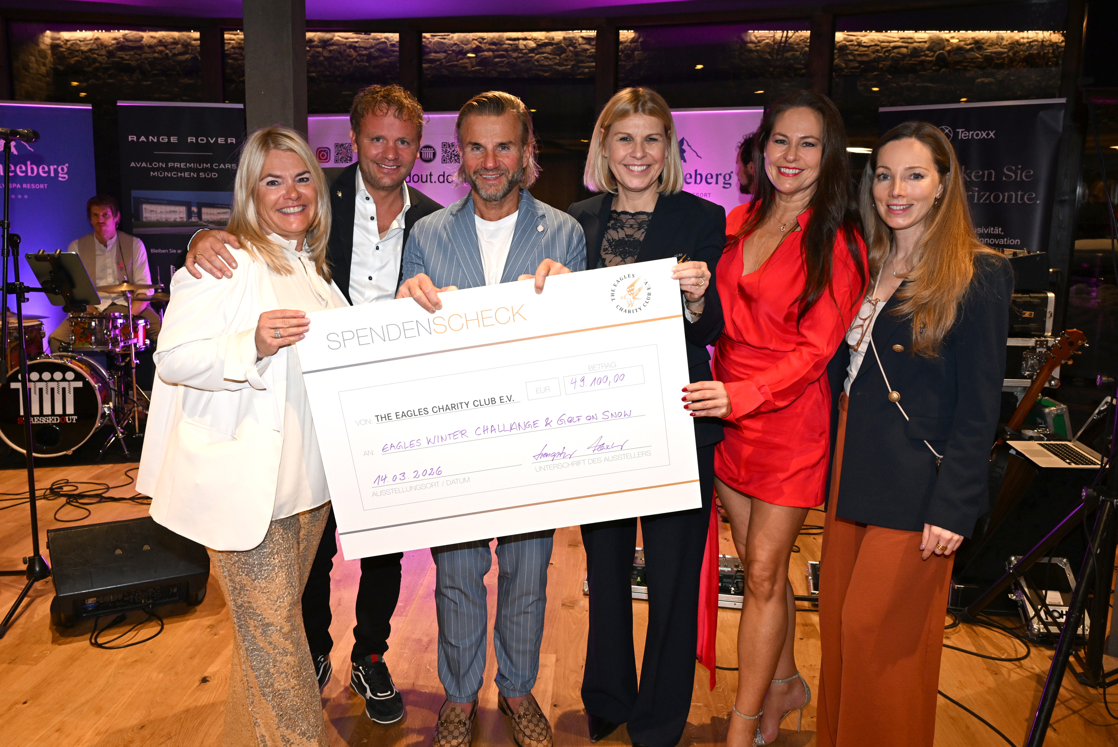 Dani Hengstberger, Andreas Kruselburger, Adi Hengstberger, Anke Huber, Doris Melchner, Julia Fleschenberg