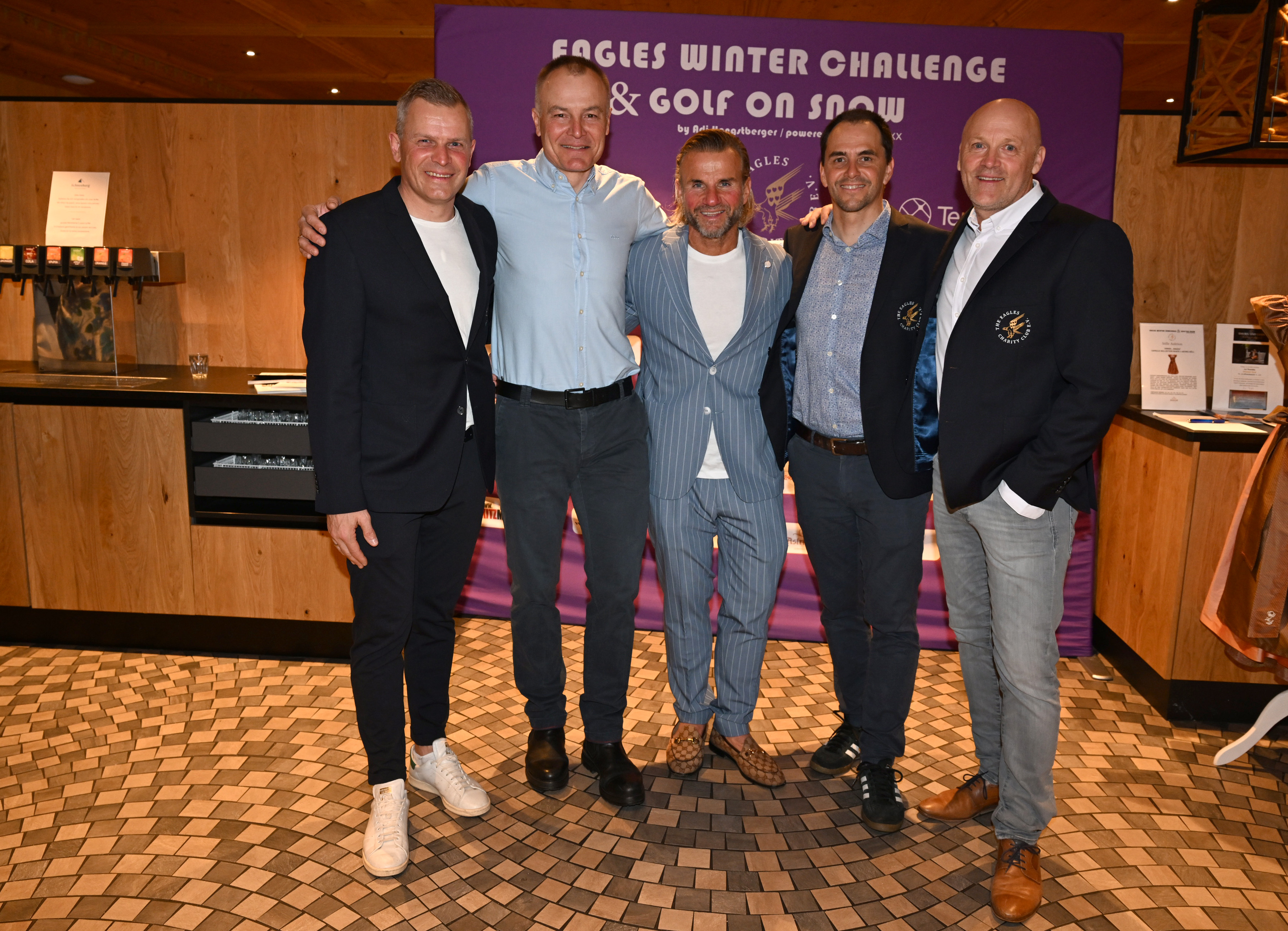 Tobias Angerer, Sven Fischer, Adi Hengstberger, Michael Greis, Peter Sendel