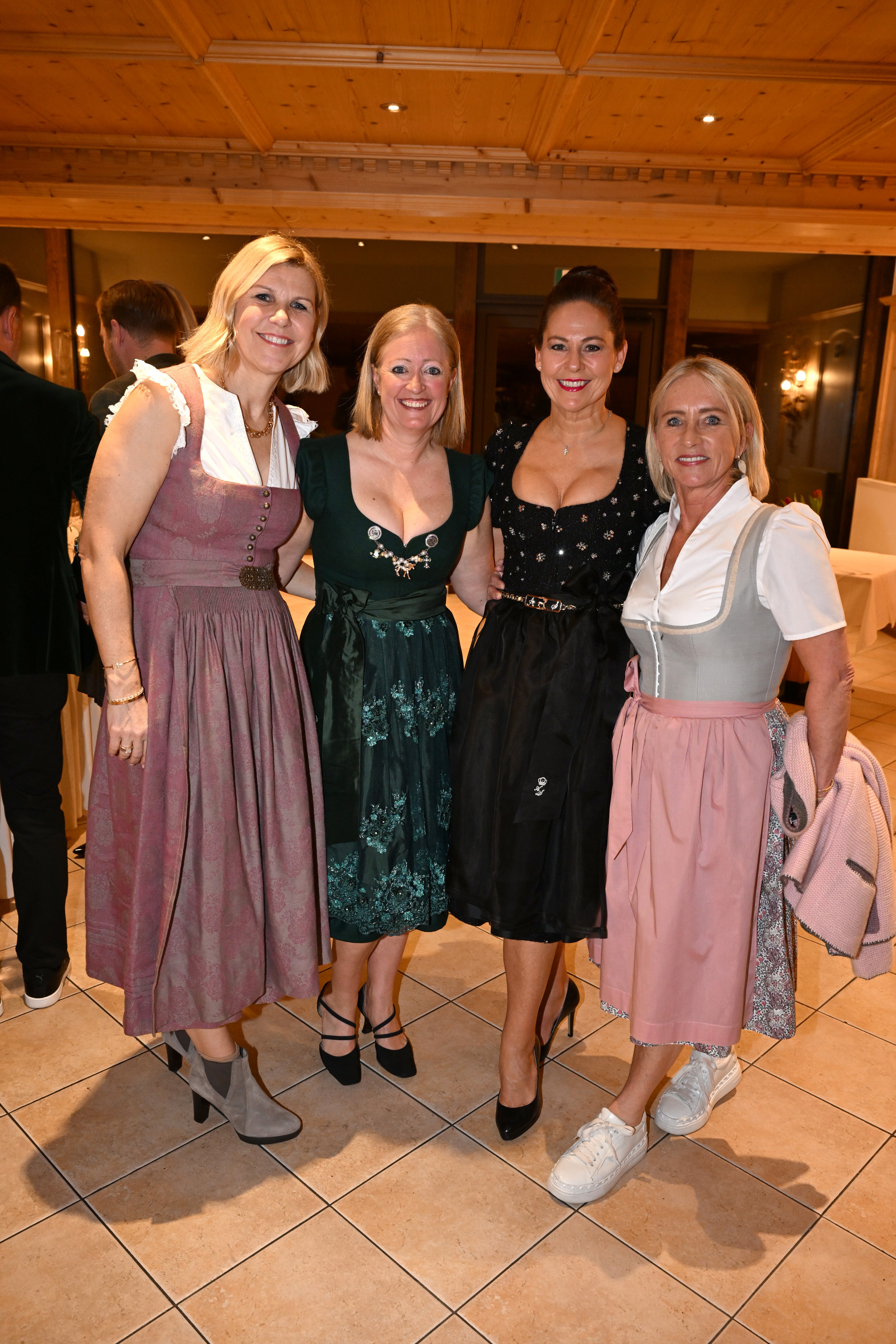 Anke Huber, Renate Lingor, Doris Melchner, Heidi Beckenbauer
