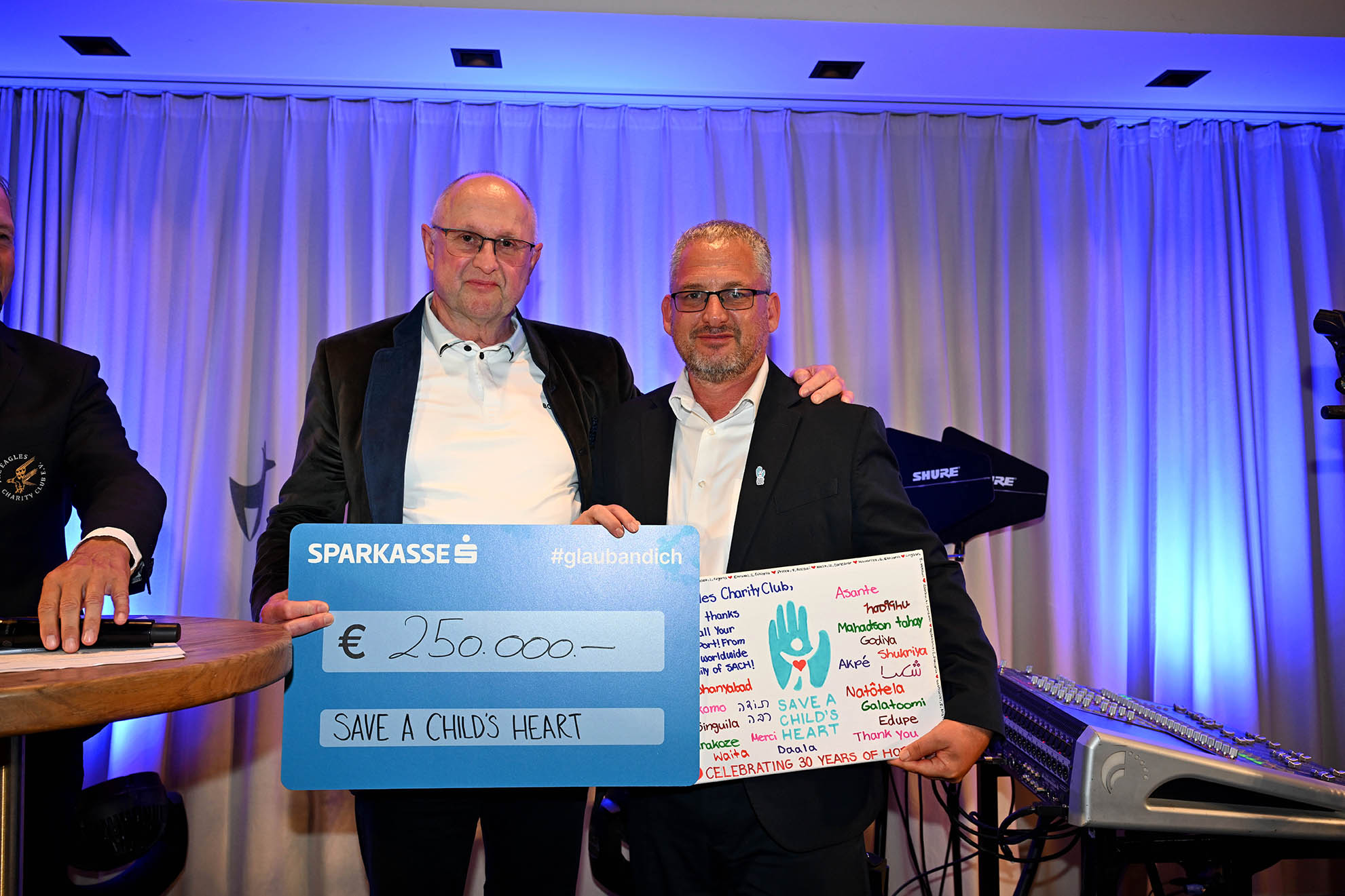 Prof. Dr. med. Matthias Anthuber, Simon Fisher (Save a childs heart)