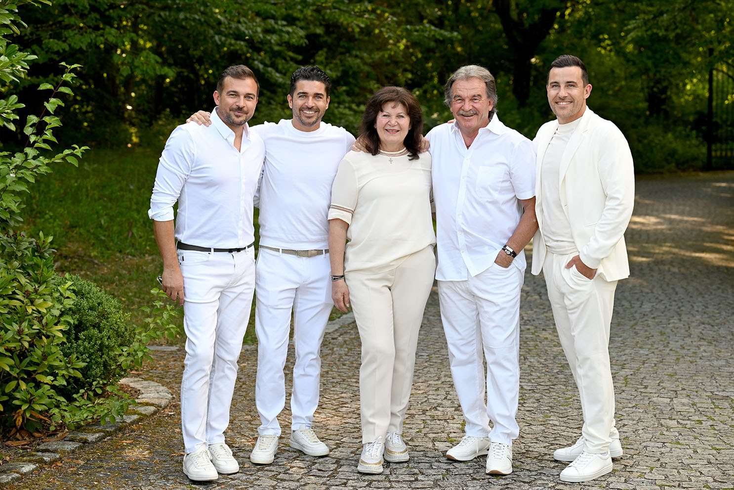 Alois, Markus, Maria, Alois und Michael Erl