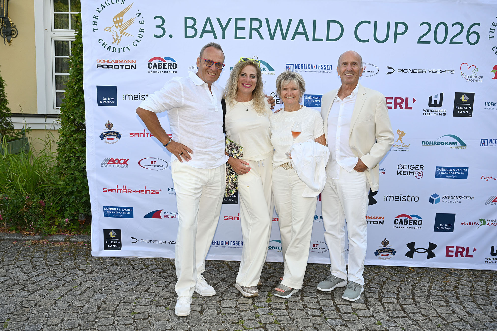 Olaf Ludwig & Olga Lazarova mit Traudl & Dr. Ernst-Otto Münch