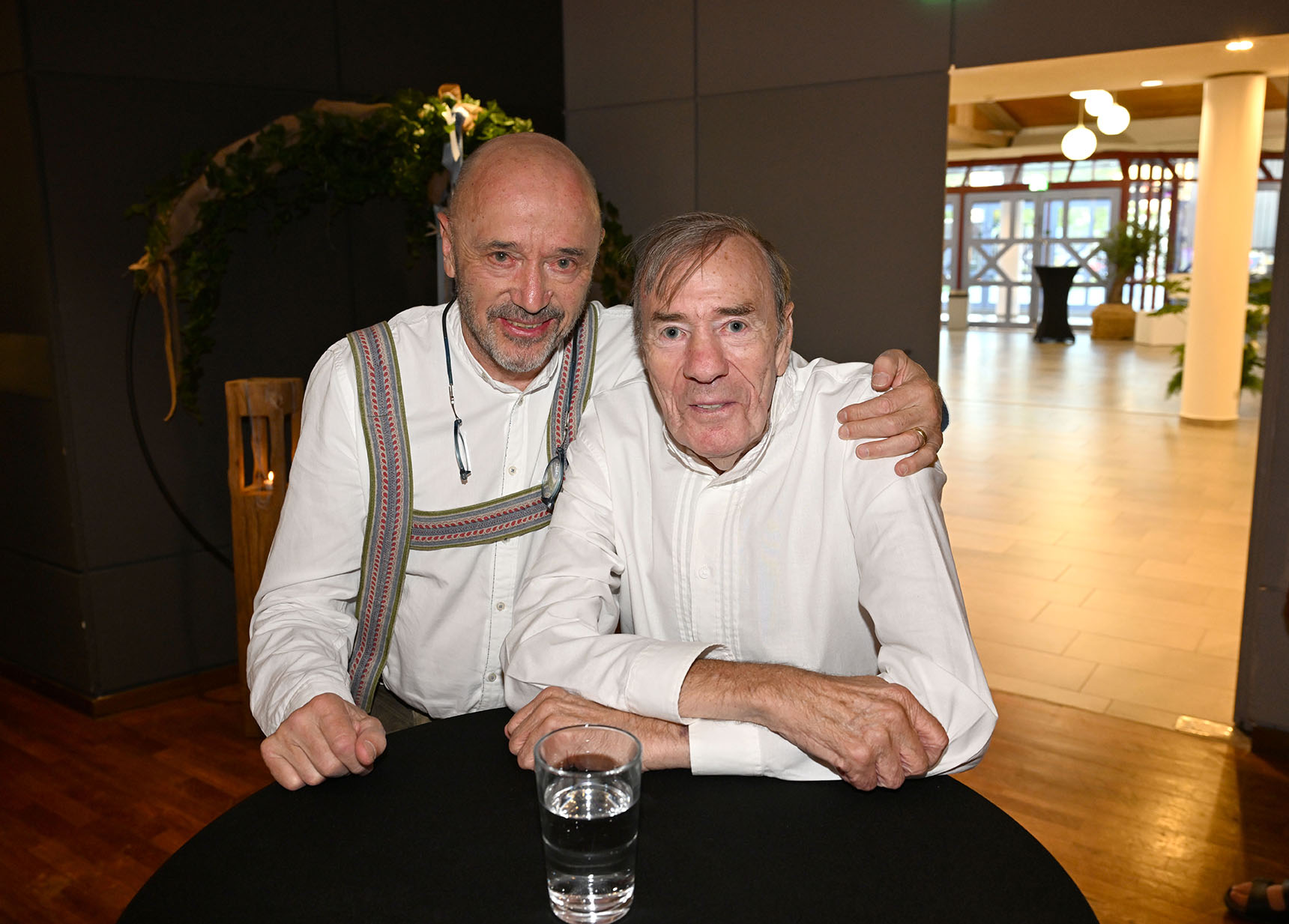 Christian Neureuther mit Frank Fleschenberg