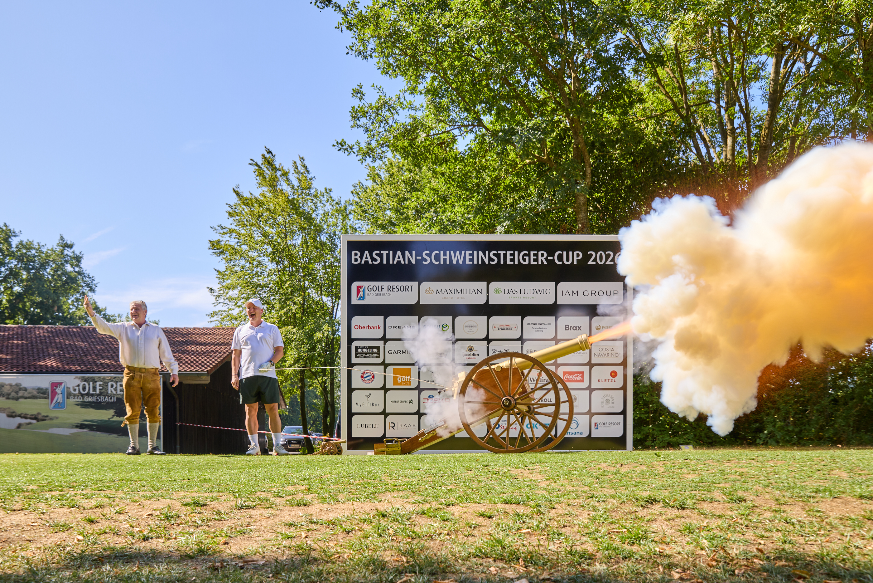 Kanonenstart zum 3. Bastian Schweinsteiger Cup